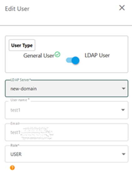 Searching for the user | Zmanda